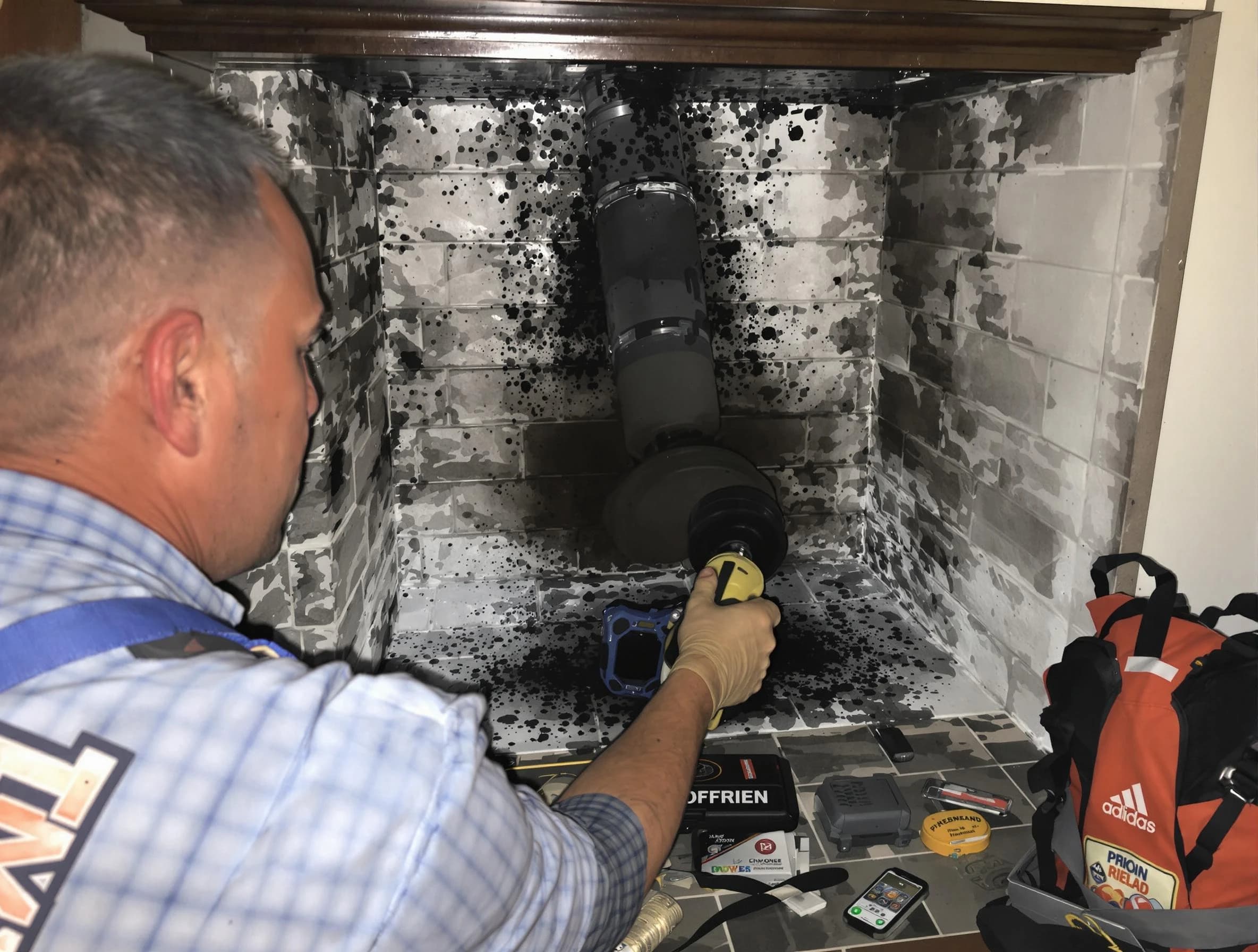 Creosote removal service by Newcastle Chimney Sweep in Newcastle, OK