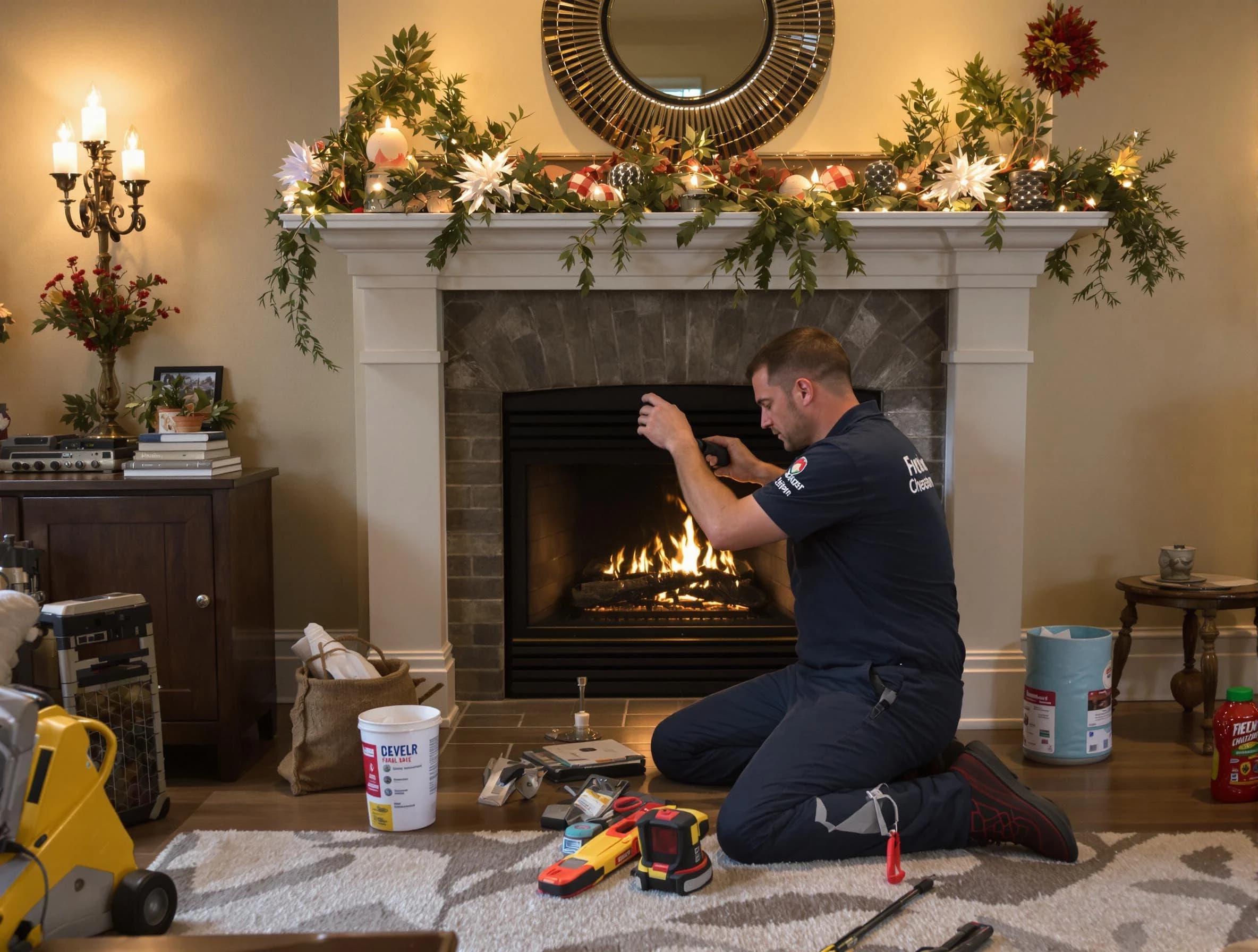 Newcastle Chimney Sweep offering fireplace maintenance services in Newcastle, OK