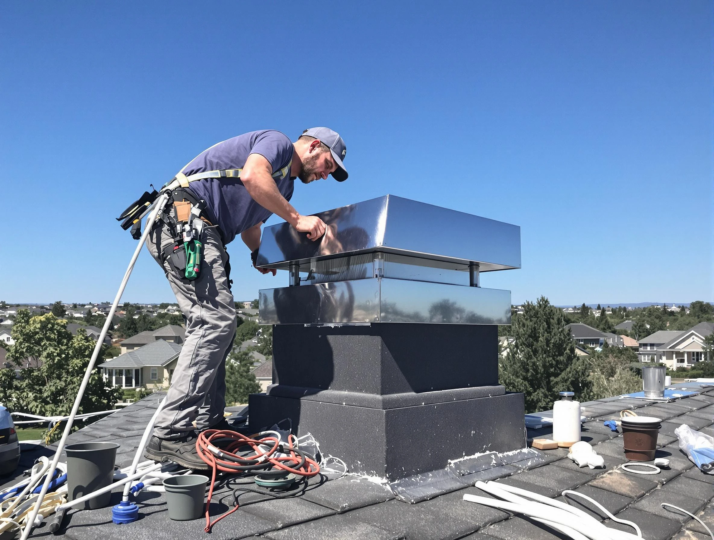 Chimney Cap Services service in Newcastle, OK