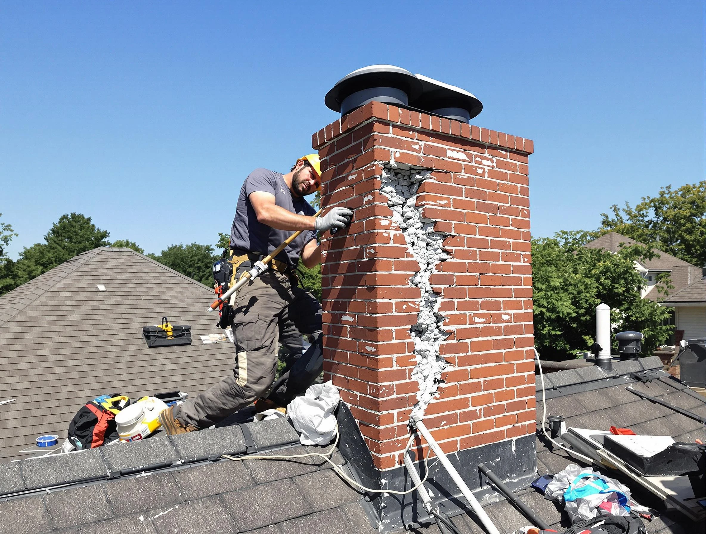 Chimney Repair service in Newcastle, OK
